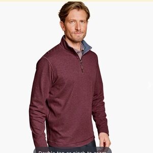 Johnson & Murphy Icon Reversible Quarter-Zip